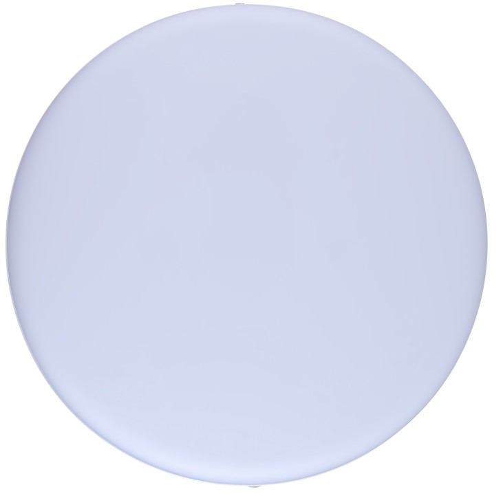 Painel de luz LED de superfície 24W sem moldura, alumínio + PC, ferro + PP